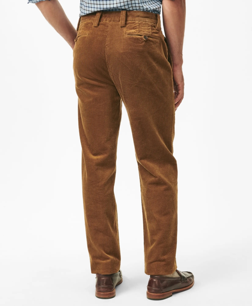 Regular Fit Cotton Wide-Wale Corduroy Pants, image 4