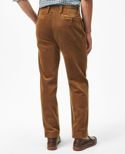 Regular Fit Cotton Wide-Wale Corduroy Pants, image 4