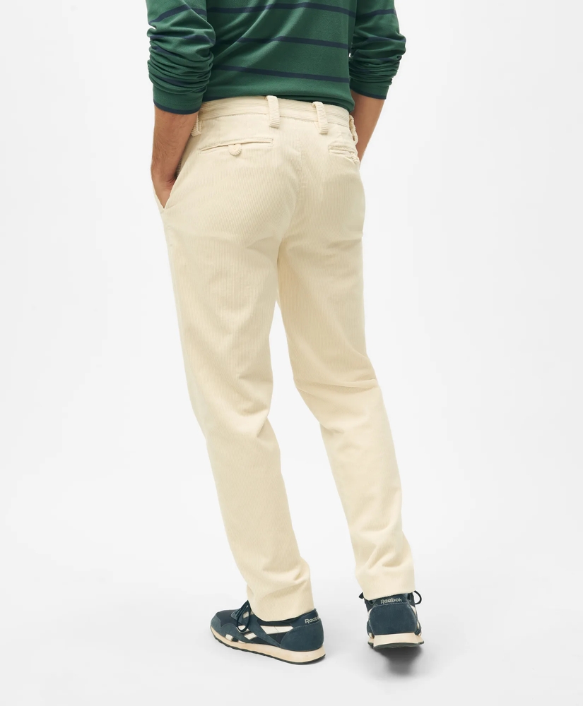 Regular Fit Cotton Wide-Wale Corduroy Pants, image 3