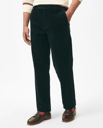 Regular Fit Cotton Wide-Wale Corduroy Pants, image 1