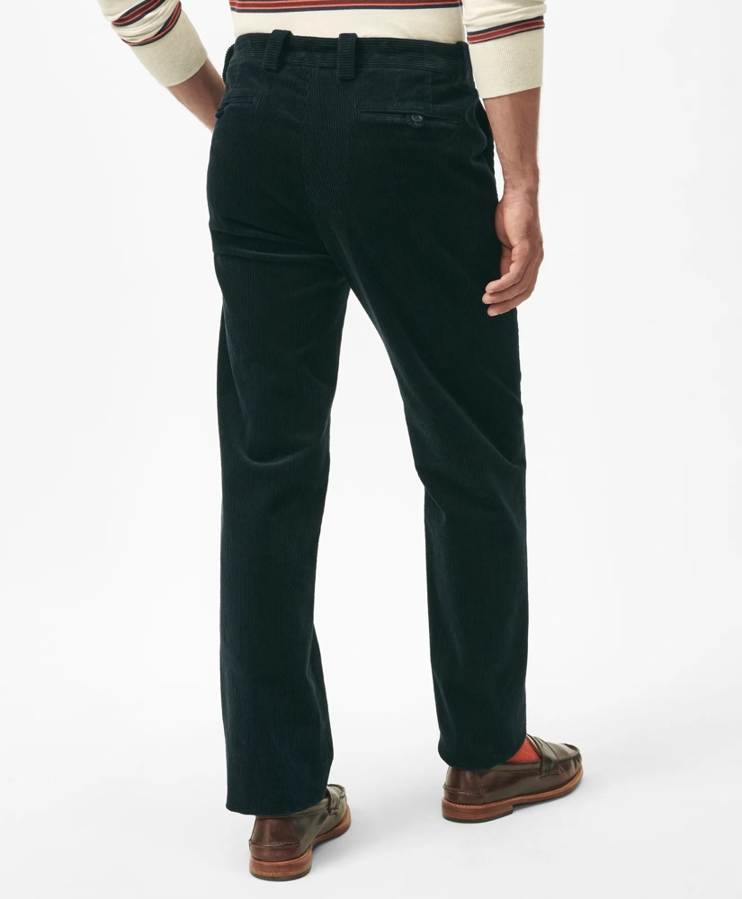 Regular Fit Cotton Wide-Wale Corduroy Pants, image 4
