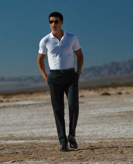 Regular Fit Stretch Cotton Advantage Chino® Pants, image 3