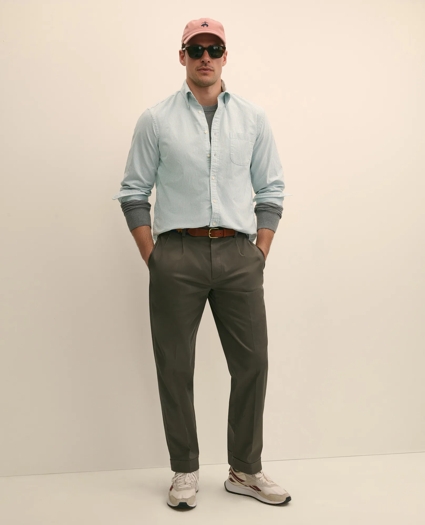 Brooks Brothers Men's Garment-Dyed Vintage Chino Pants