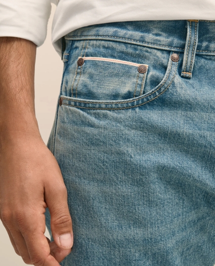 Cherry Street Selvedge Denim Pants, image 4