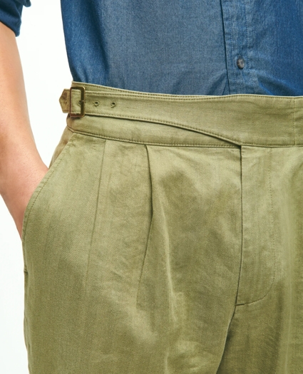 The Ghurka Pant In Linen-Cotton Blend, image 2