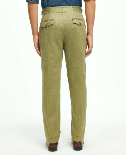 The Ghurka Pant In Linen-Cotton Blend, image 3