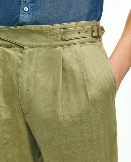 The Ghurka Pant In Linen-Cotton Blend, image 4