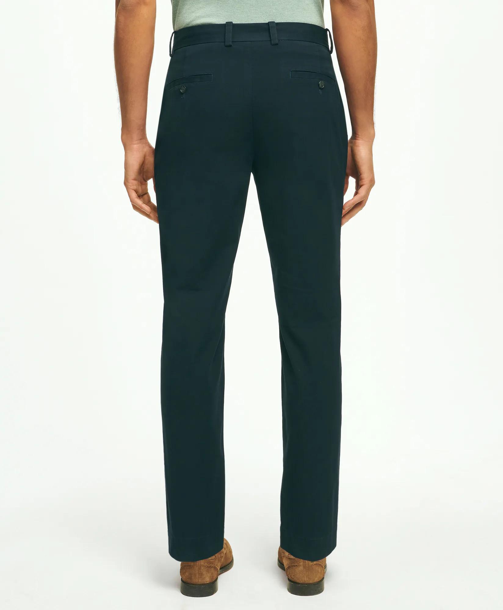 Regular Fit Cotton Canvas Poplin Chinos In Supima® Cotton, image 2