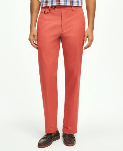 Regular Fit Cotton Canvas Poplin Chinos In Supima® Cotton, image 1