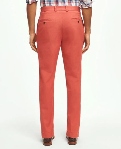 Regular Fit Cotton Canvas Poplin Chinos In Supima® Cotton, image 2