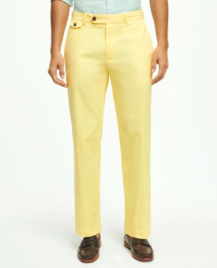 Regular Fit Cotton Canvas Poplin Chinos In Supima® Cotton, image 1