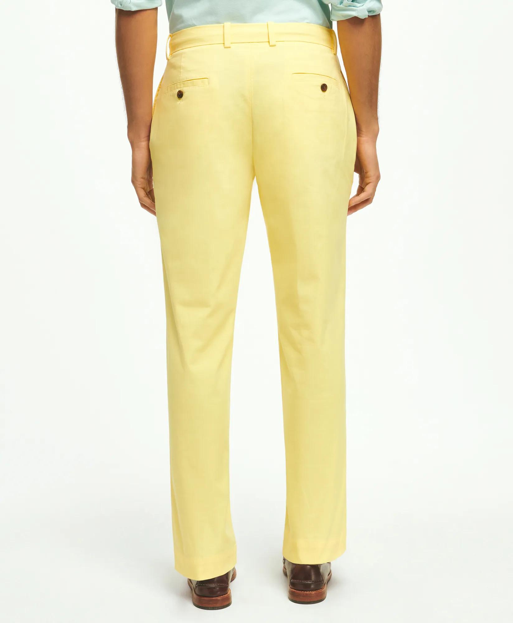 Regular Fit Cotton Canvas Poplin Chinos In Supima® Cotton, image 2