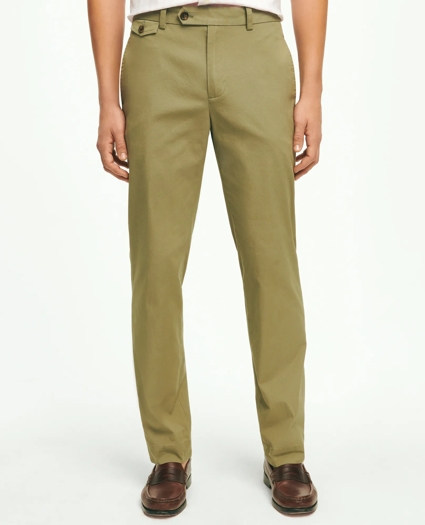 Slim Fit Canvas Poplin Chinos In Supima® Cotton, image 1