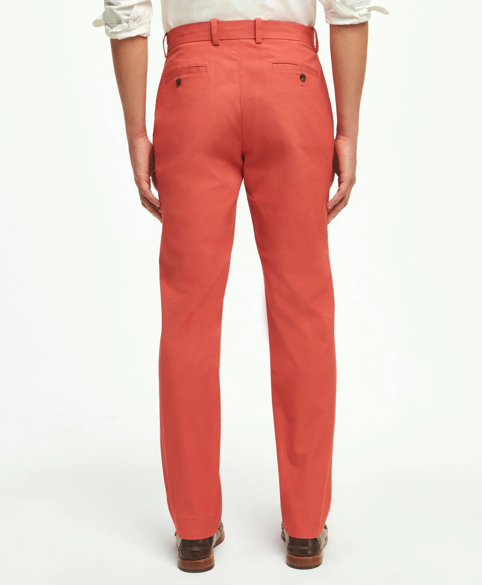 Slim Fit Canvas Poplin Chinos In Supima Cotton