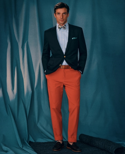 Slim Fit Canvas Poplin Chinos In Supima® Cotton, image 4