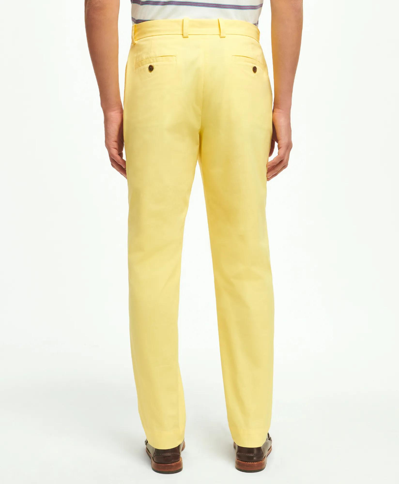 Slim Fit Canvas Poplin Chinos In Supima Cotton