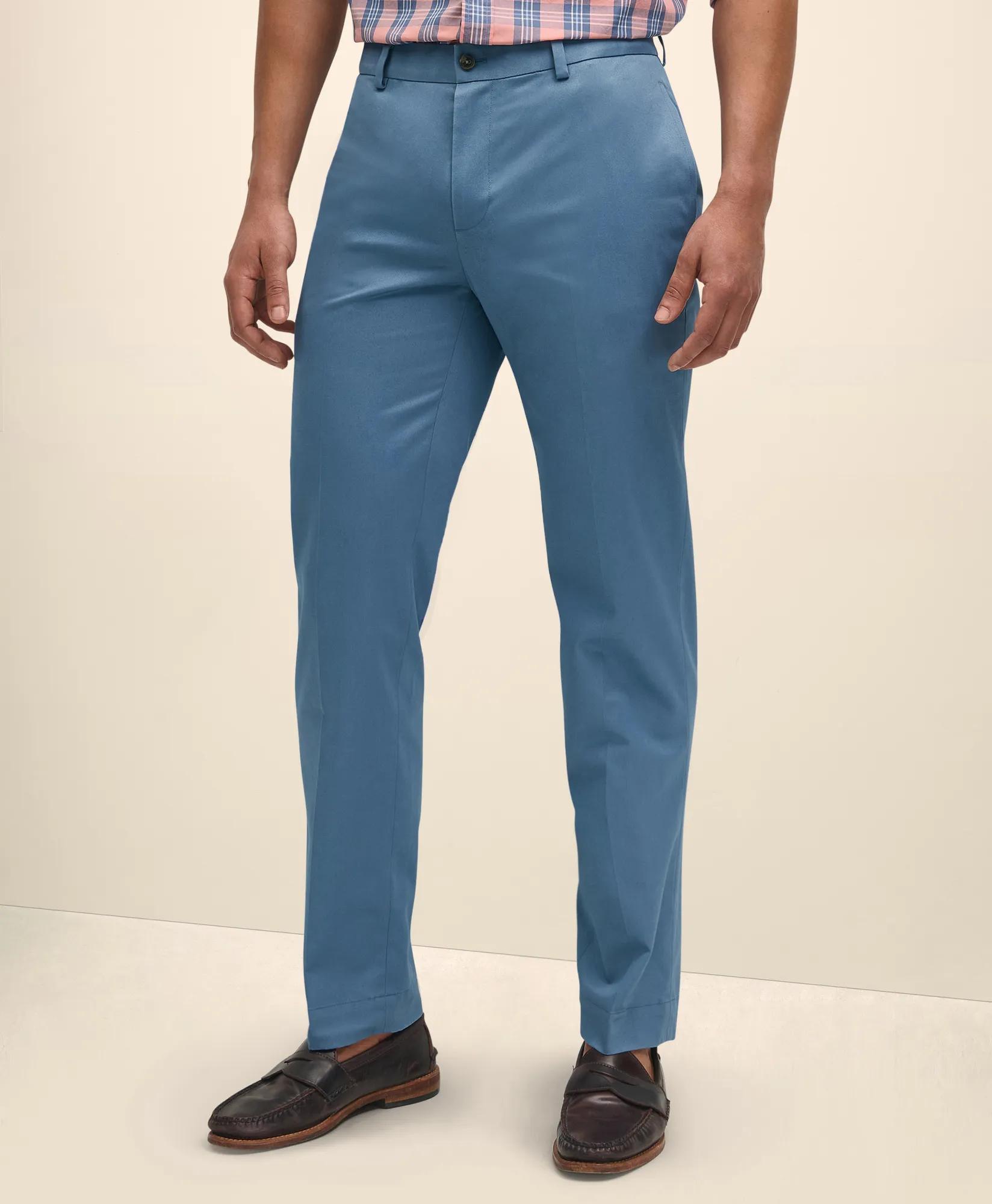 Regular Fit Stretch Cotton Advantage Chino® Pants, image 2