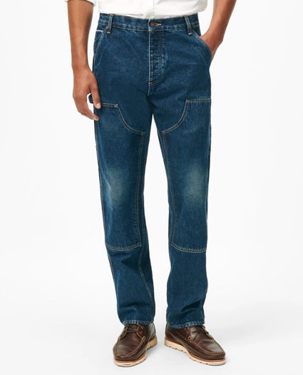 Cherry Street Selvedge Denim Carpenter Pants, image 1