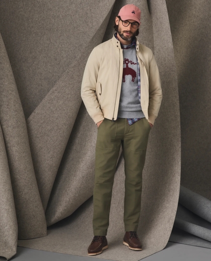 Military Pants in Cotton Blend, image 6