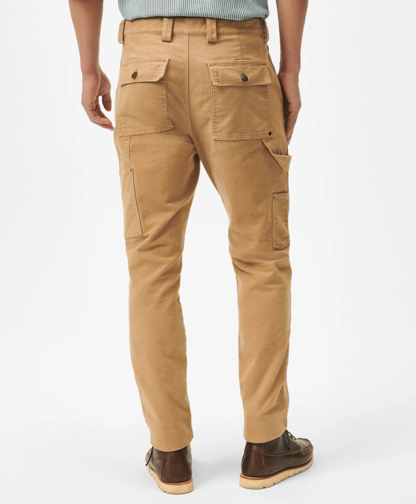 Slim Carpenter Pants in Cotton Twill, image 2