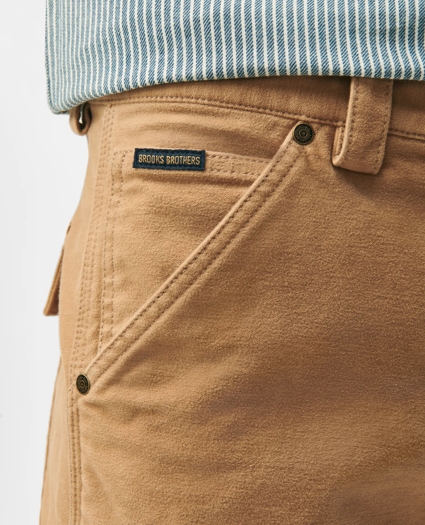 Slim Carpenter Pants in Cotton Twill, image 3