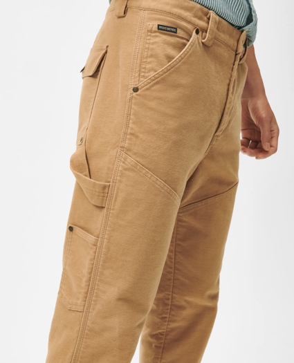 Slim Carpenter Pants in Cotton Twill, image 4
