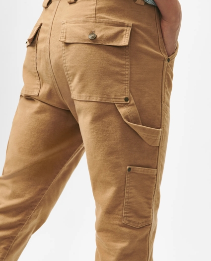 Slim Carpenter Pants in Cotton Twill, image 5