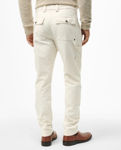 Slim Carpenter Pants in Cotton Twill, image 3