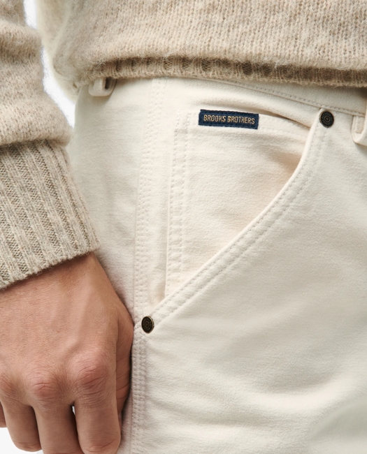 Slim Carpenter Pants in Cotton Twill