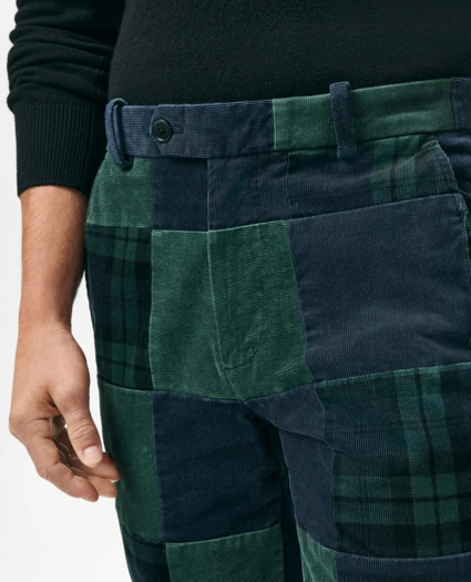 Patchwork Corduroy Pants, image 2