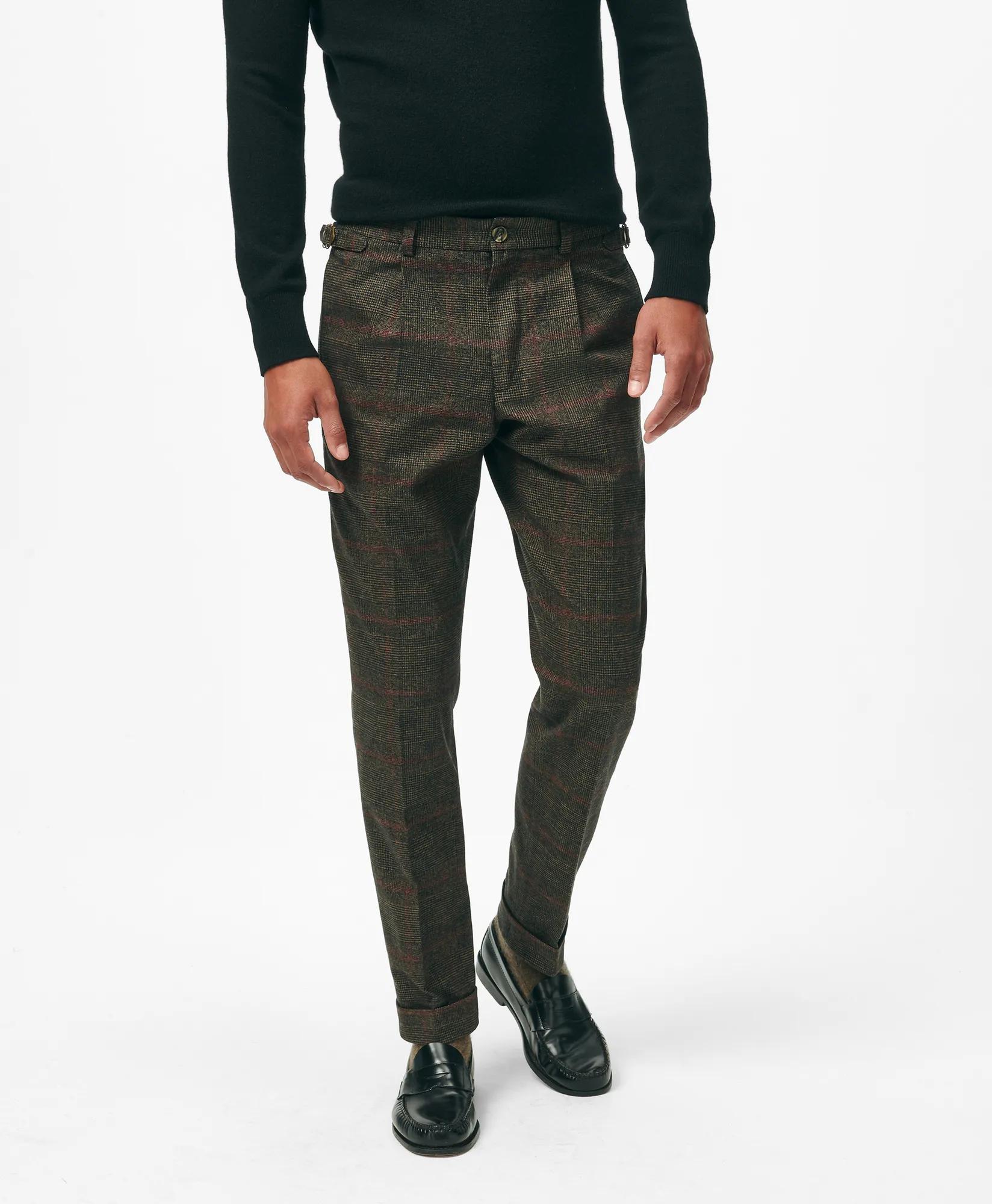 Single Pleat Trousers | Brooks Brothers