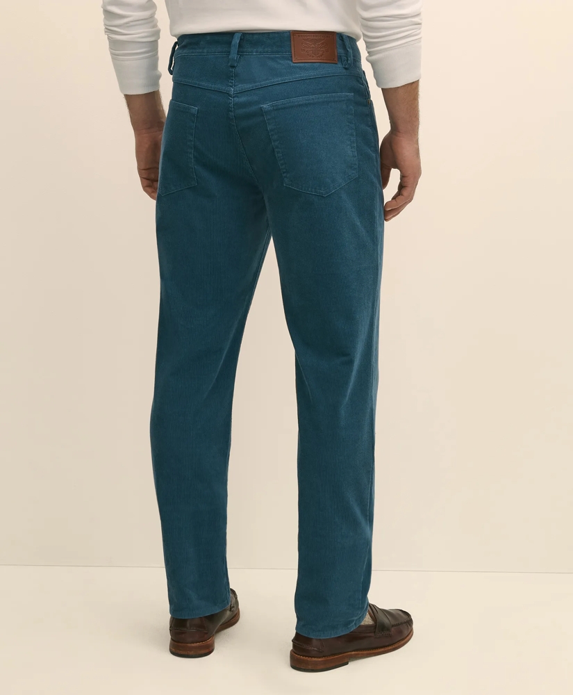 Cotton 5-Pocket Corduroy Pants, image 4