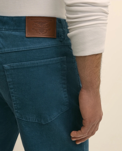 Cotton 5-Pocket Corduroy Pants, image 5