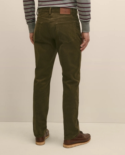 Cotton 5-Pocket Corduroy Pants, image 4