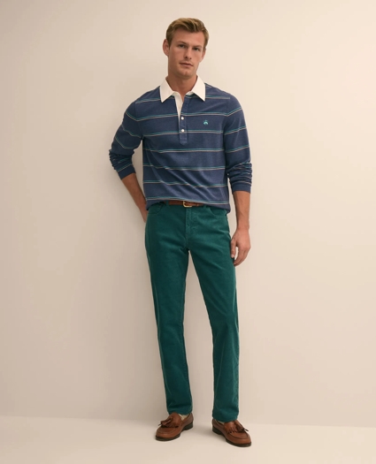 Cotton 5-Pocket Corduroy Pants, image 1