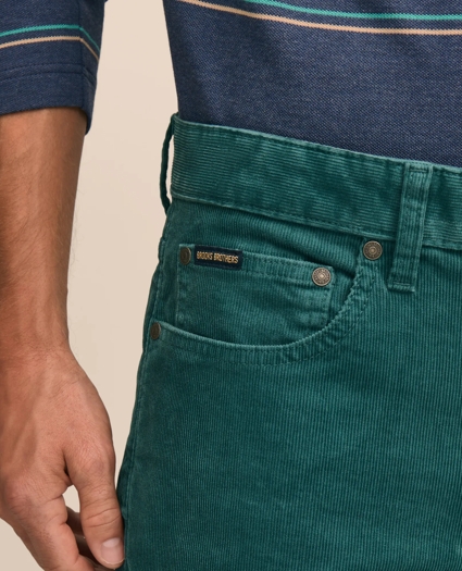 Cotton 5-Pocket Corduroy Pants