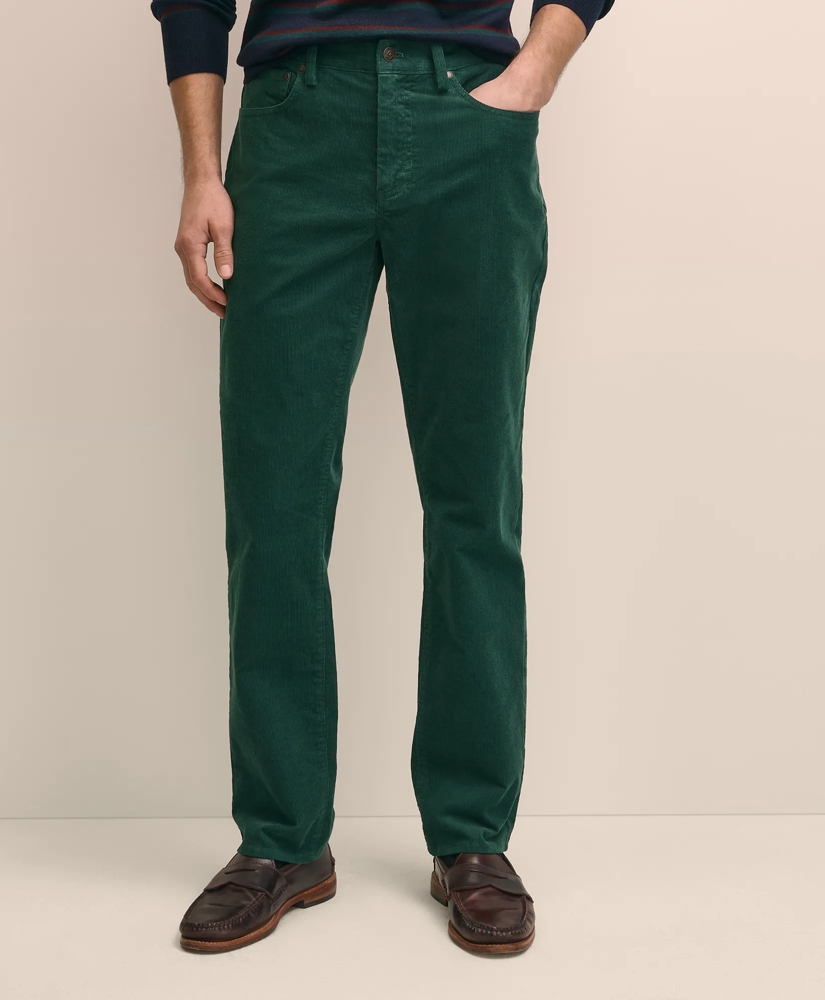 Cotton 5-Pocket Corduroy Pants, image 2