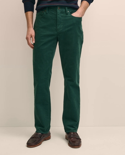 Cotton 5-Pocket Corduroy Pants, image 2