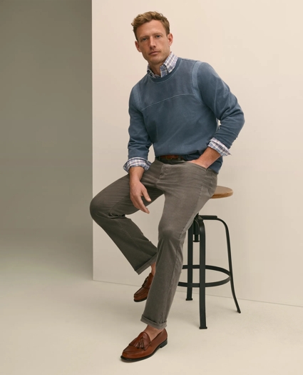 Cotton 5-Pocket Corduroy Pants, image 1