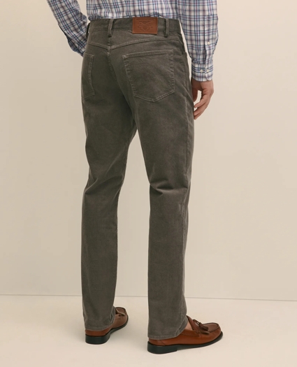 Cotton 5-Pocket Corduroy Pants, image 4