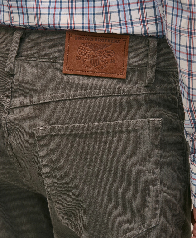 Cotton 5-Pocket Corduroy Pants, image 5
