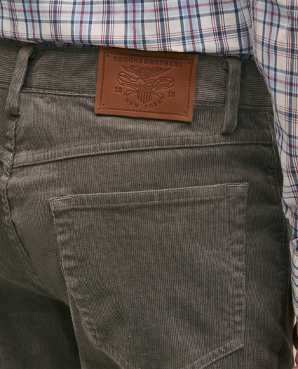 Cotton 5-Pocket Corduroy Pants, image 5