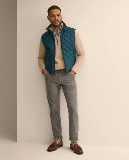 Cotton 5-Pocket Corduroy Pants, image 1