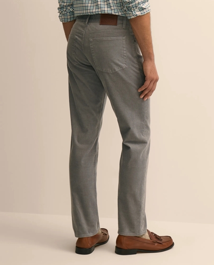 Cotton 5-Pocket Corduroy Pants, image 3