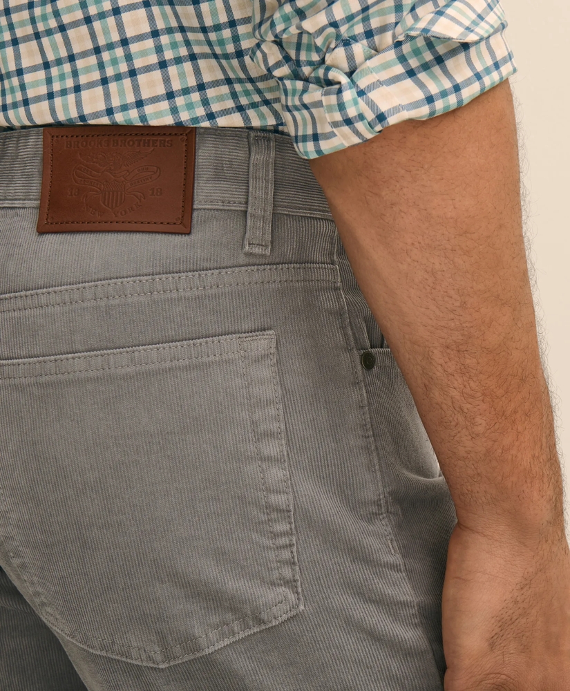 Cotton 5-Pocket Corduroy Pants, image 5