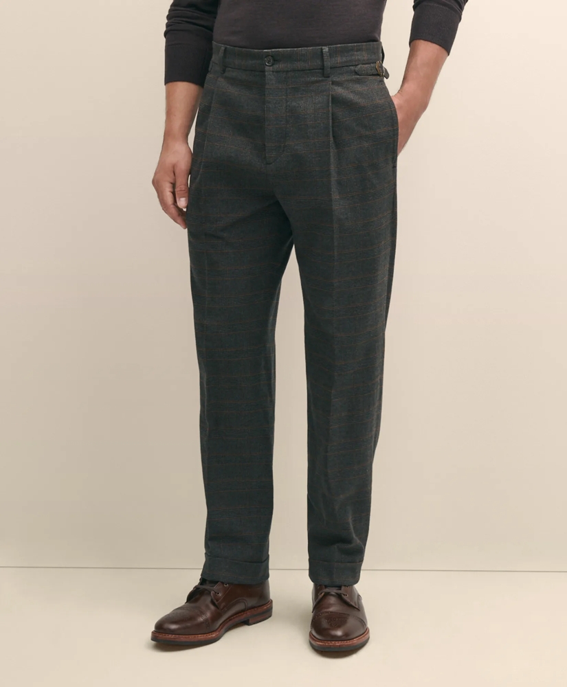 Cotton Pleated Side-Tab Chino, image 2