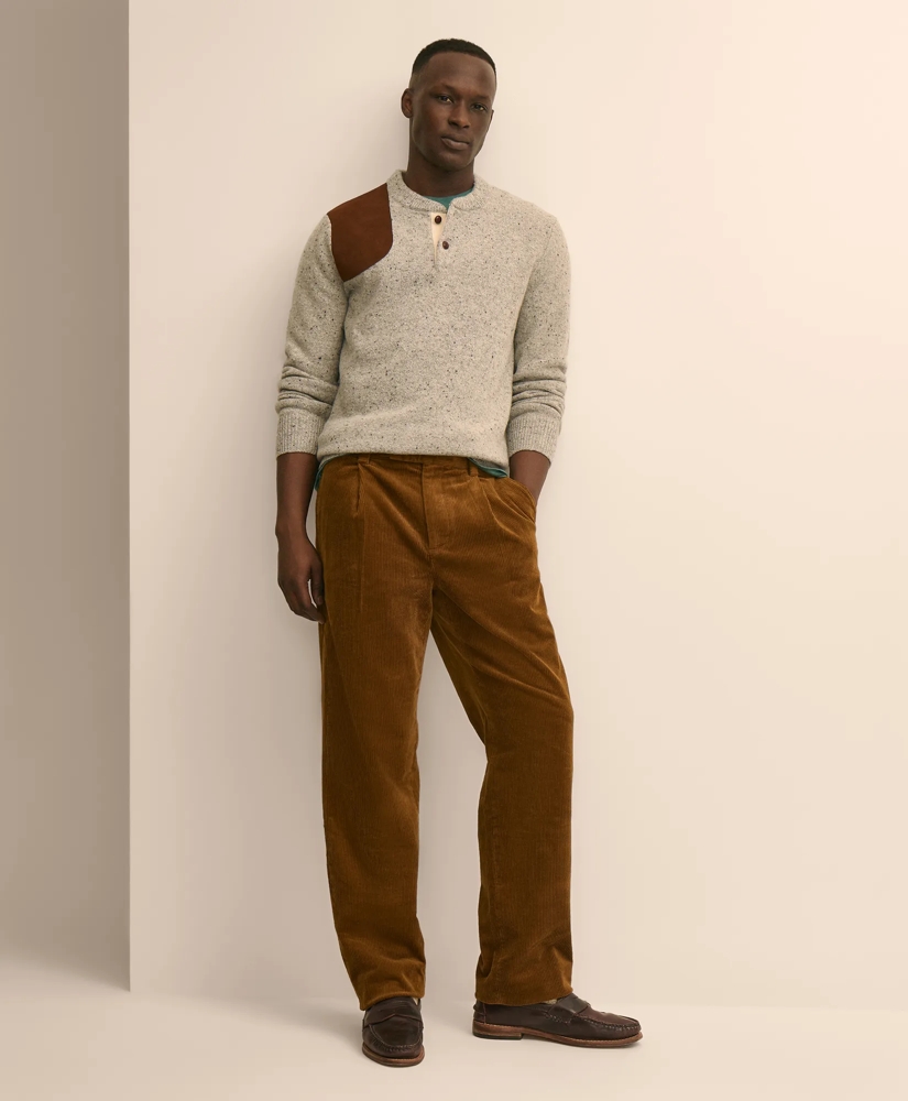 Cotton Wide-Wale Corduroy Pants, image 1