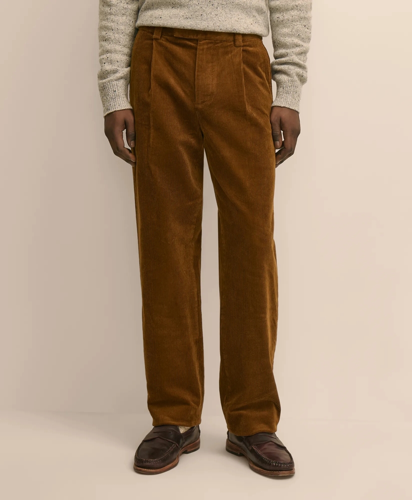 Cotton Wide-Wale Corduroy Pants, image 2