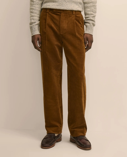 Cotton Wide-Wale Corduroy Pants, image 2