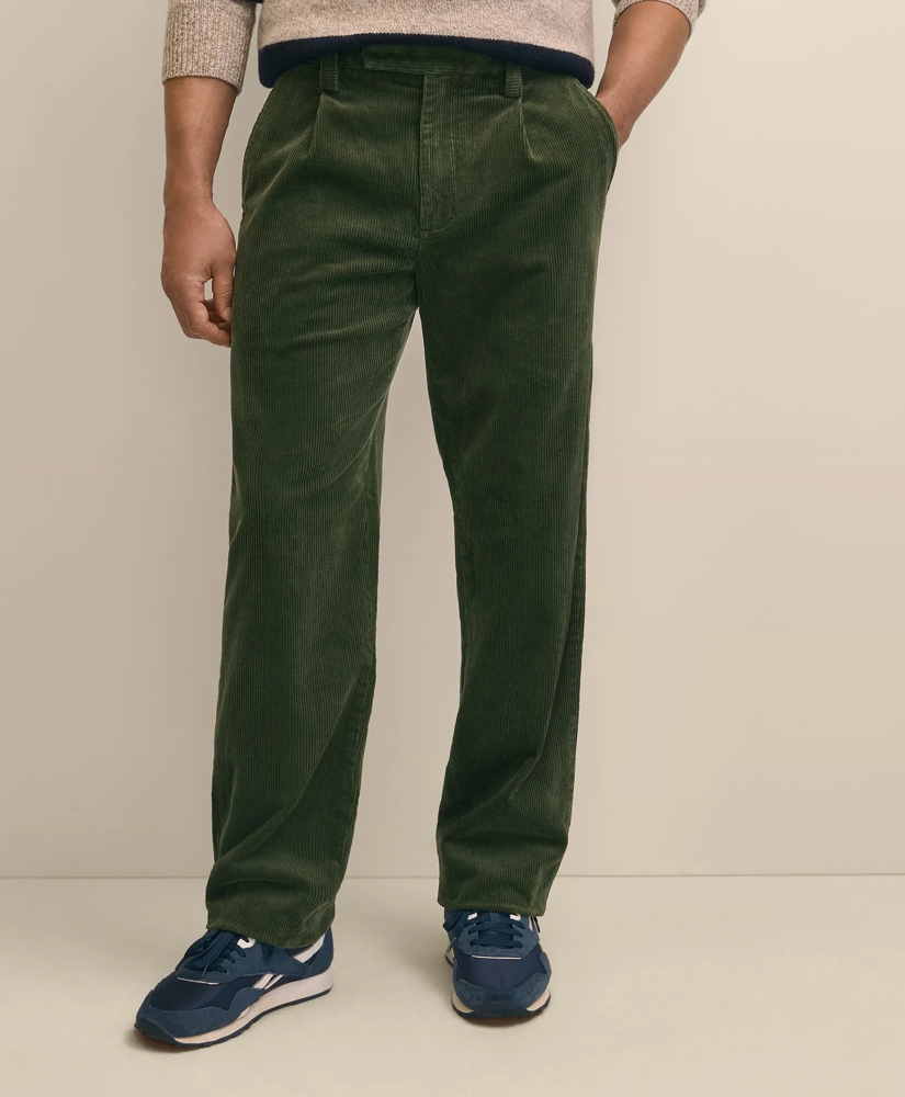 Cotton Wide-Wale Corduroy Pants, image 2